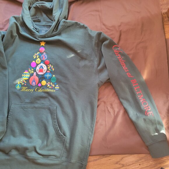 Biltmore Christmas Sweatshirt Hoodie - Picture 1 of 4